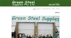 Desktop Screenshot of greensteelsupplies.com.au